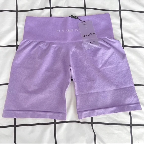Nvgtn lilac pro shorts - Picture 2 of 6